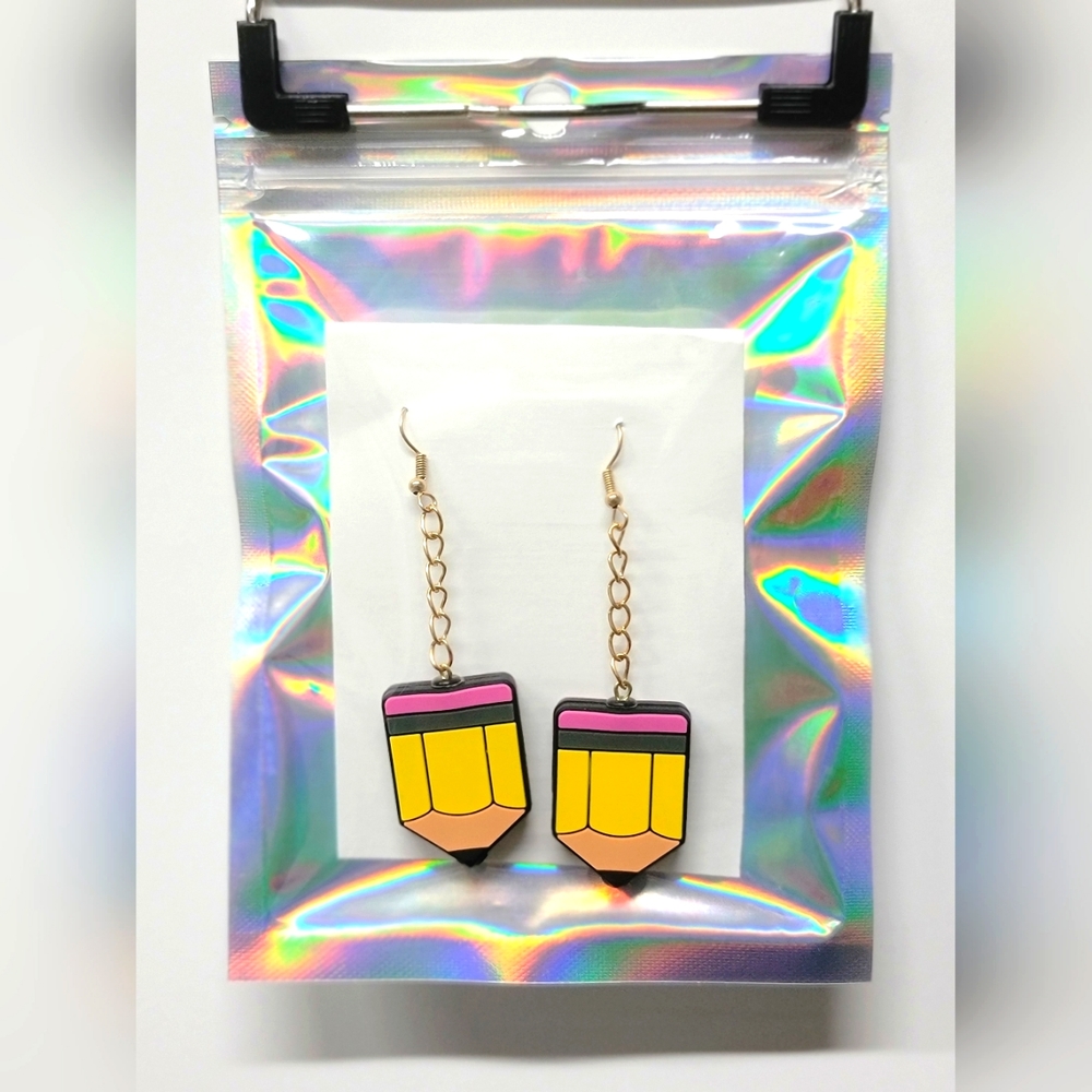 Pencil earrings